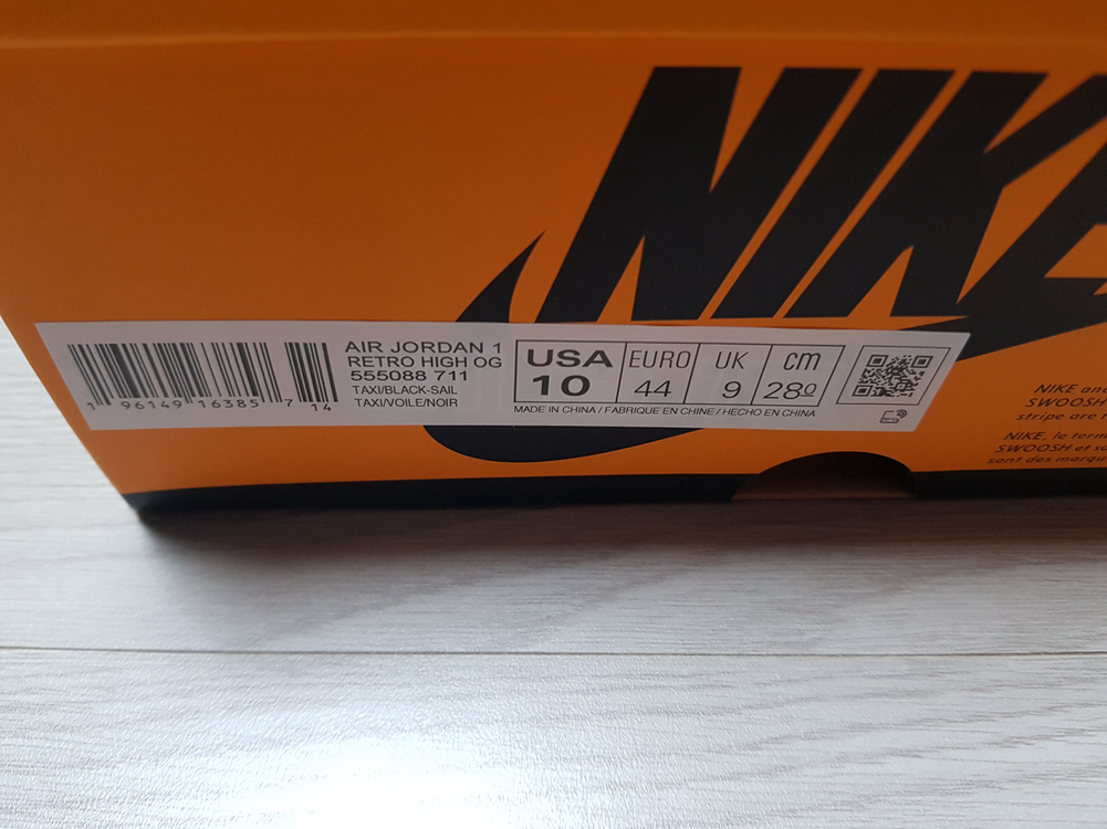 나이키 조던 1 하이 택시 280 , 285 판매--7