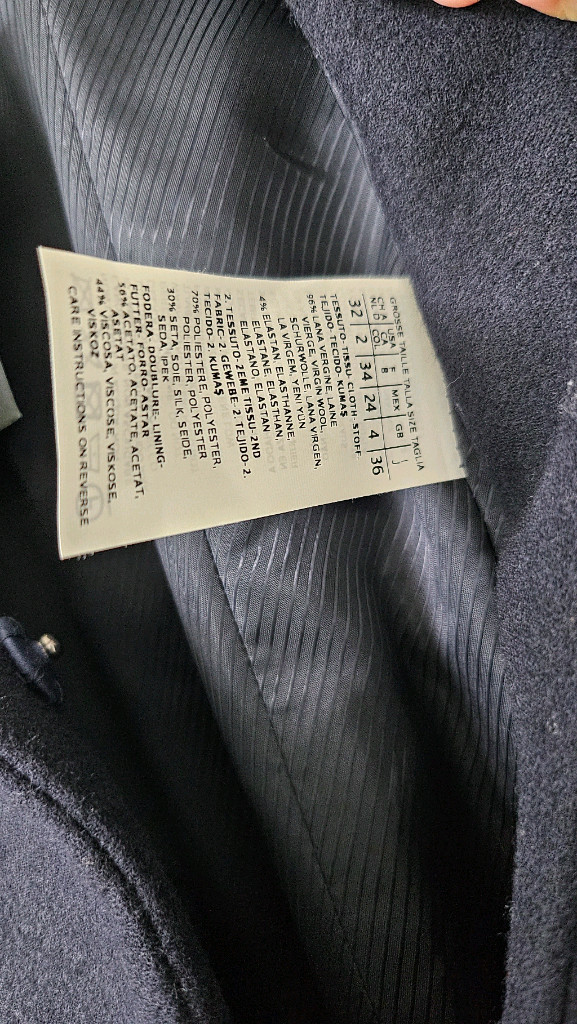 막스마라 MAXMARA 스포트막스 울 원피스 코트 IT36--4