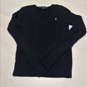 빈티지 폴로 브이넥니트 xs사이즈