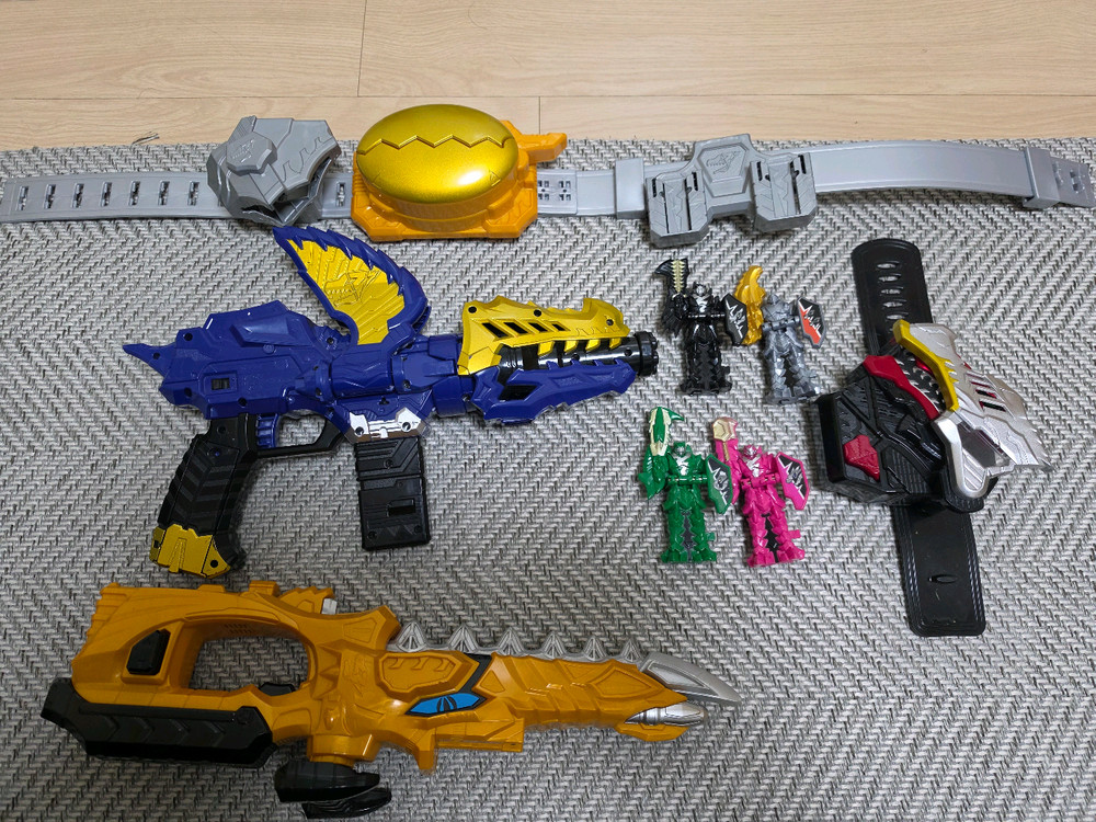 파워레인저 다이노소울 다이노소울킹 넵튠, 디메볼케이노, 소울버클, 모사체인저 , 모사 블레이드--4