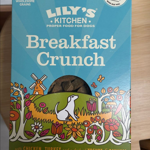릴리스키친 브랙퍼스트 크런치 강아지 사료(새상품)