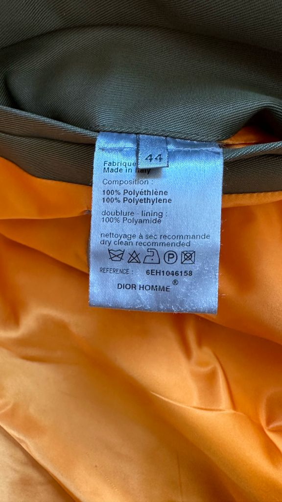 디올옴므 DIOR HOMME 메인컬렉션 역대급디자인마원 MA1 자켓 점퍼 새상품급 항공점퍼 블루종 탑건자켓항공플라이--7