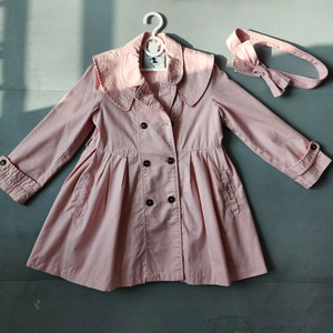 택포)프랜치캣 트렌치코트 130size