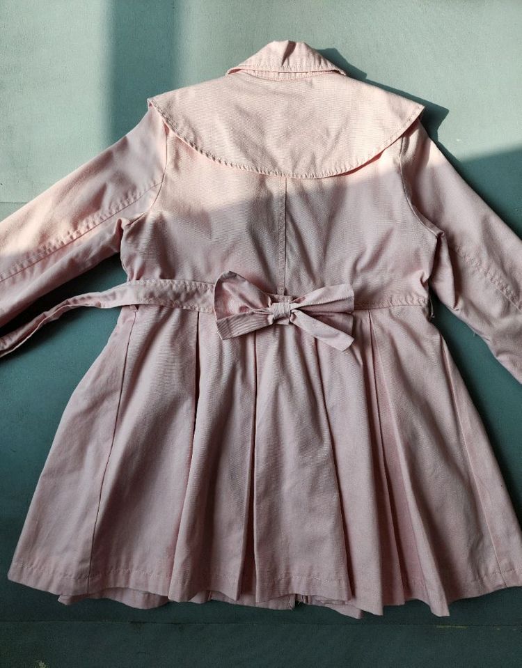 택포)프랜치캣 트렌치코트 130size--2