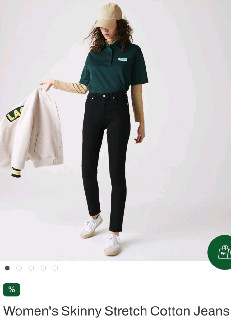 라코스테 블랙진 (여성)27--5