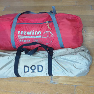 스노우 라인 더블쉘터 돔 텐트, DOD 이츠카노 타프(탄)