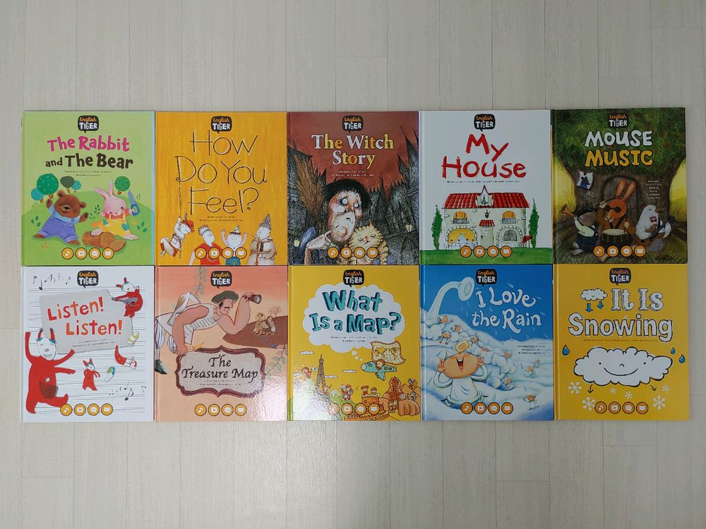 잉글리쉬타이거 유아 영어책--2