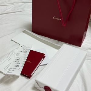 까르띠에 다무르 스몰 옐로우골드 팔찌 미개봉 이미지