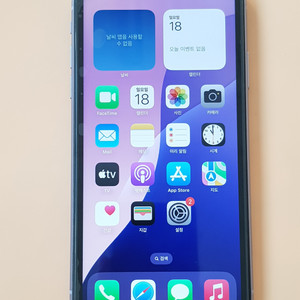 아이폰11 128G 퍼플(A2221) 효율100% 무잔상 판매합니다