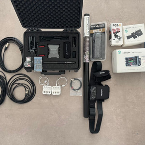 [광주전남북 직거래] 영화 동시녹음 장비 풀세트 판매 (Zoom F6, MKE600, 로데 붐폴 프로 등)