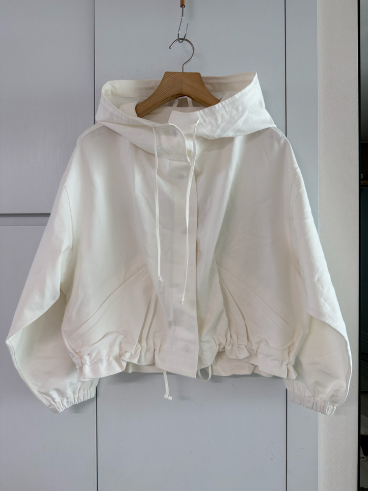 빈치지 질샌더 바람막리--1