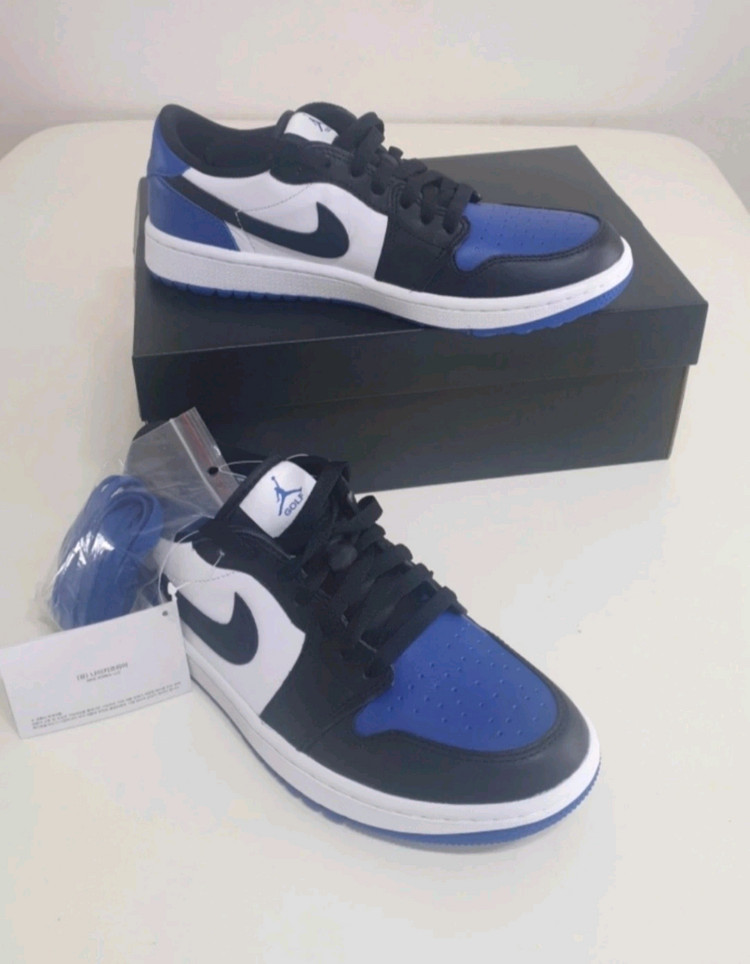 나이키 새재품 골프화 조던1로우 로얄 판매해요--1