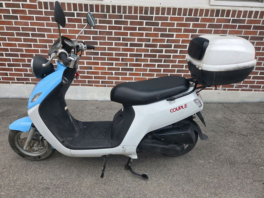 대림 커플50 스쿠터 1465km 소형50cc 짧은 신차급스쿠터--8