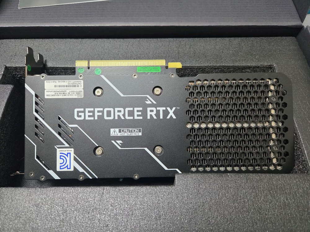갤럭시 RTX 3060 Ti 8GB 그래픽카드 이미지