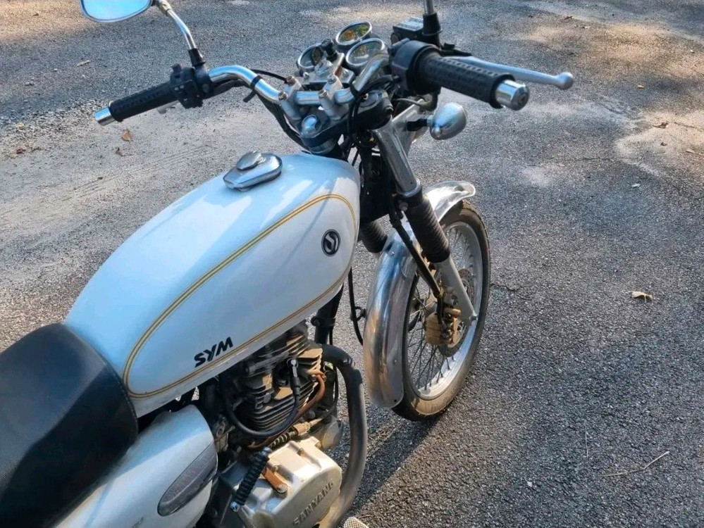 울프125 sym 2388km 순정상태 a급 그리폰 cg125--3