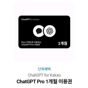 지피티 프로 이용권