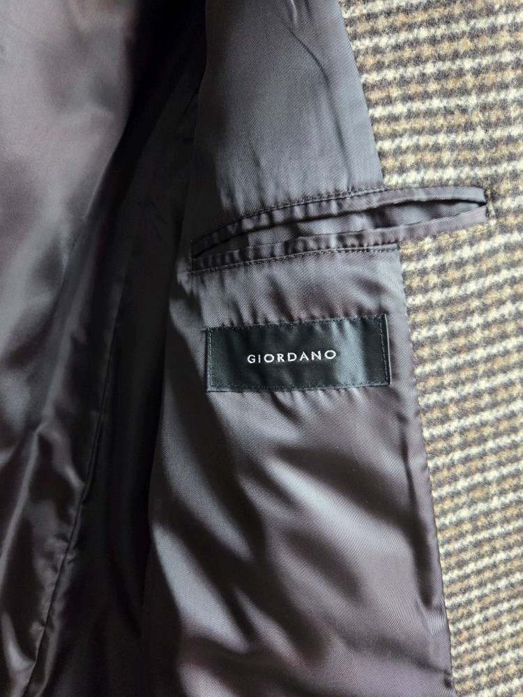 지오다노 오버핏코트 이미지