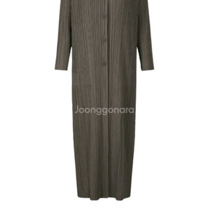 이세이미야케 플리츠플리즈 먼슬리 롱코트 롱가디건겸 자켓 2사이즈 차콜 새상품