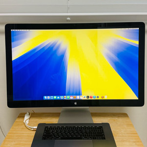 애플 썬더볼트 디스플레이 27인치 QHD 고화질 이미지