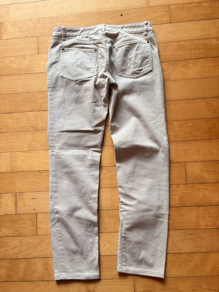 YSL 여성 베이지 팬츠 38 이미지