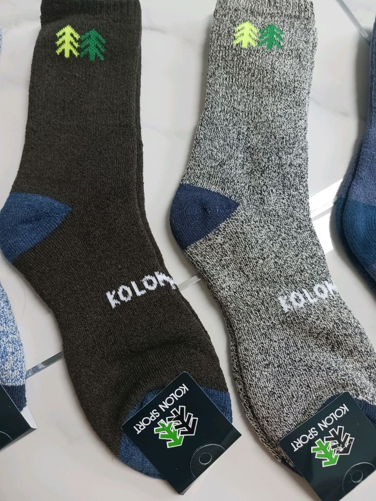 정품] 코오롱 등산 스포츠 양말 ㅡ 이중바닥 남성용 이미지