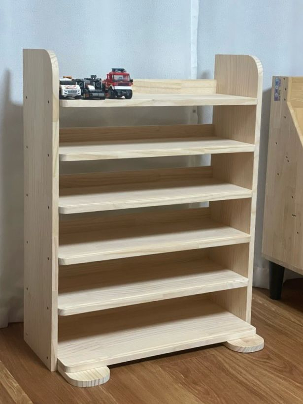 원목 장난감 진열장 (새제품) 이미지