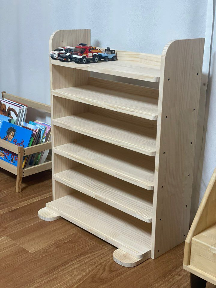 원목 장난감 진열장 (새제품) 이미지