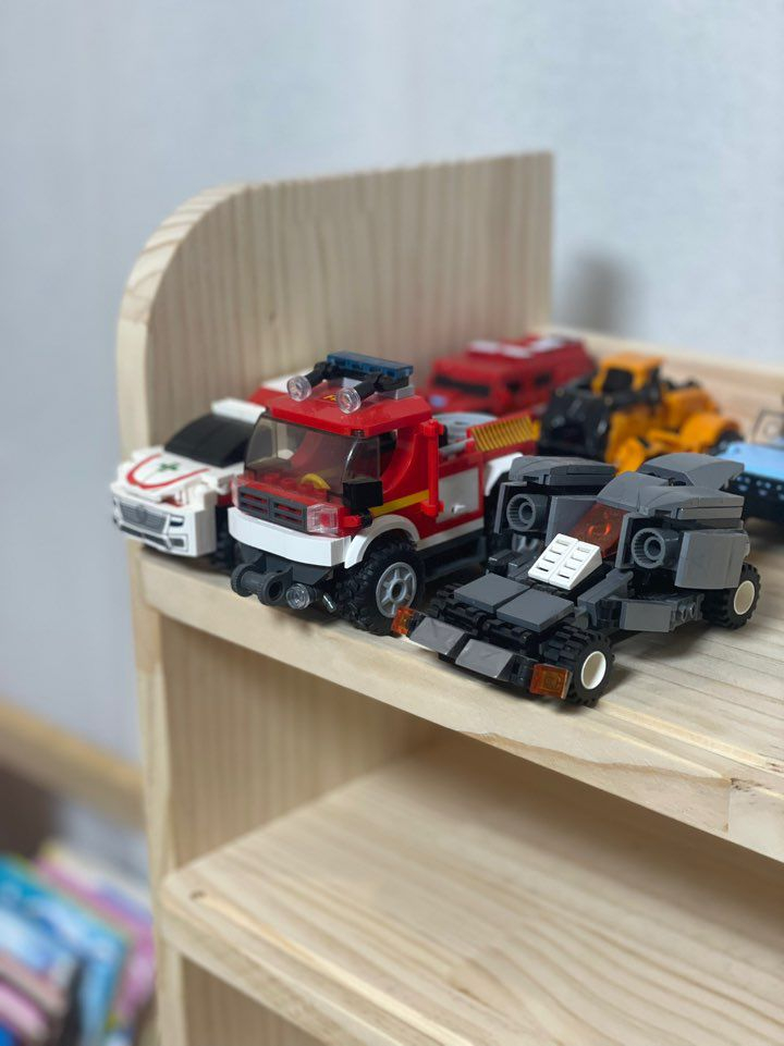 원목 장난감 진열장 (새제품) 이미지