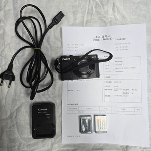 캐논 PowerShot G9 X Mark II 블랙 팝니다