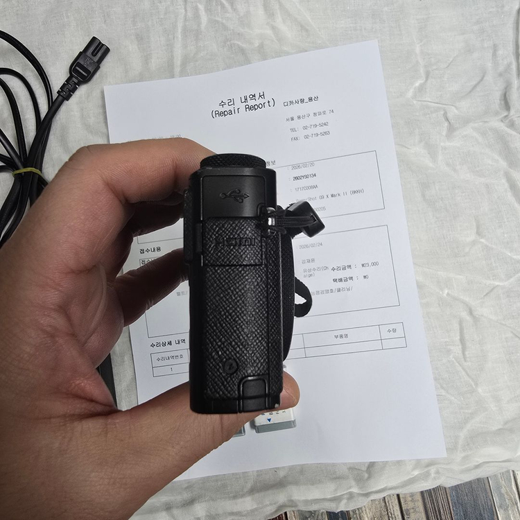 캐논 PowerShot G9 X Mark II 블랙 팝니다--1