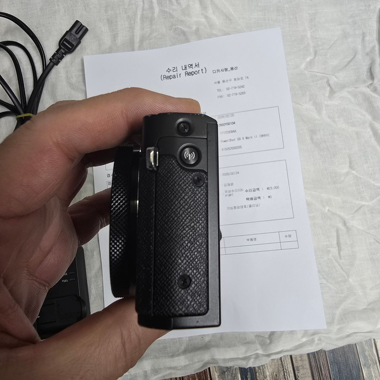 캐논 PowerShot G9 X Mark II 블랙 팝니다--2