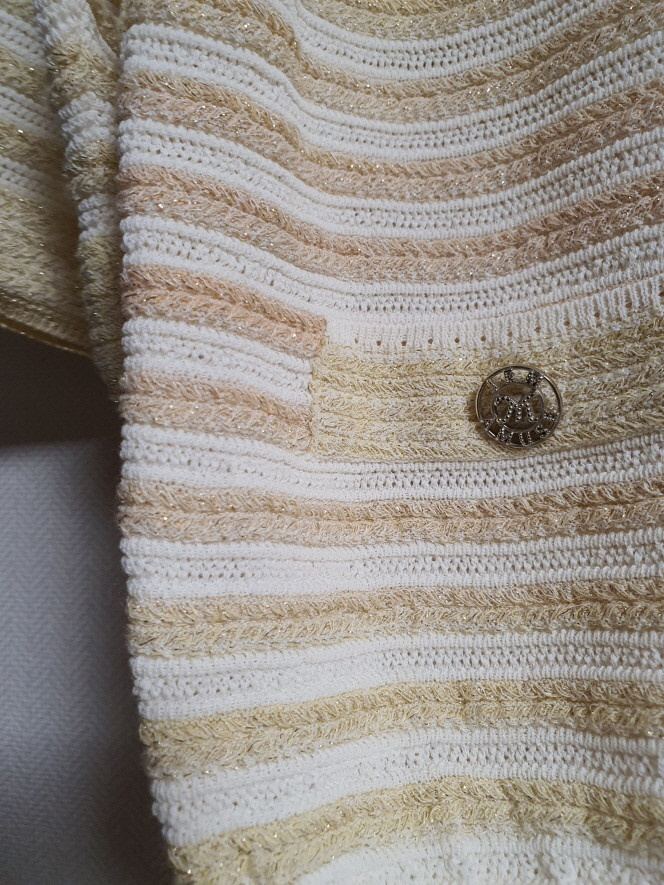 마인 MINE 글리터링 니트 프리 사이즈 정품 사이즈--5