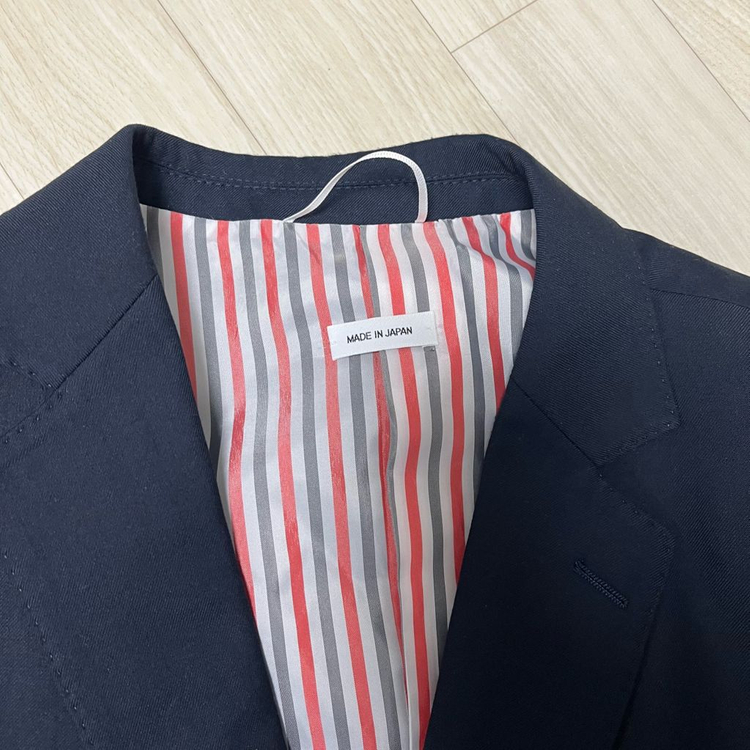 [풀세트/컨디션 최상] 톰브라운 정장 셋업 네이비 자켓+셔츠+슬랙스+반바지 / 여의도 수선 / 명품드라이 완료 이미지