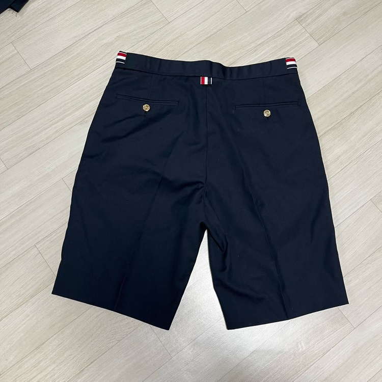 [풀세트/컨디션 최상] 톰브라운 정장 셋업 네이비 자켓+셔츠+슬랙스+반바지 / 여의도 수선 / 명품드라이 완료 이미지