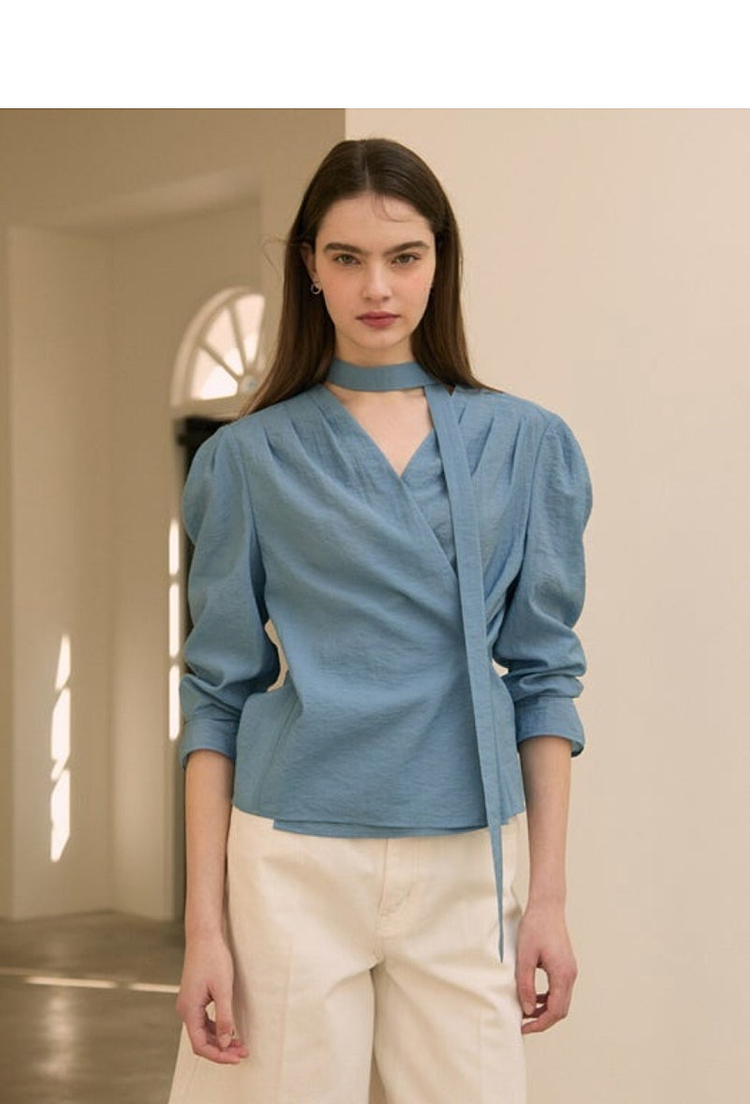 온앤온 블라우스(새상태)--1