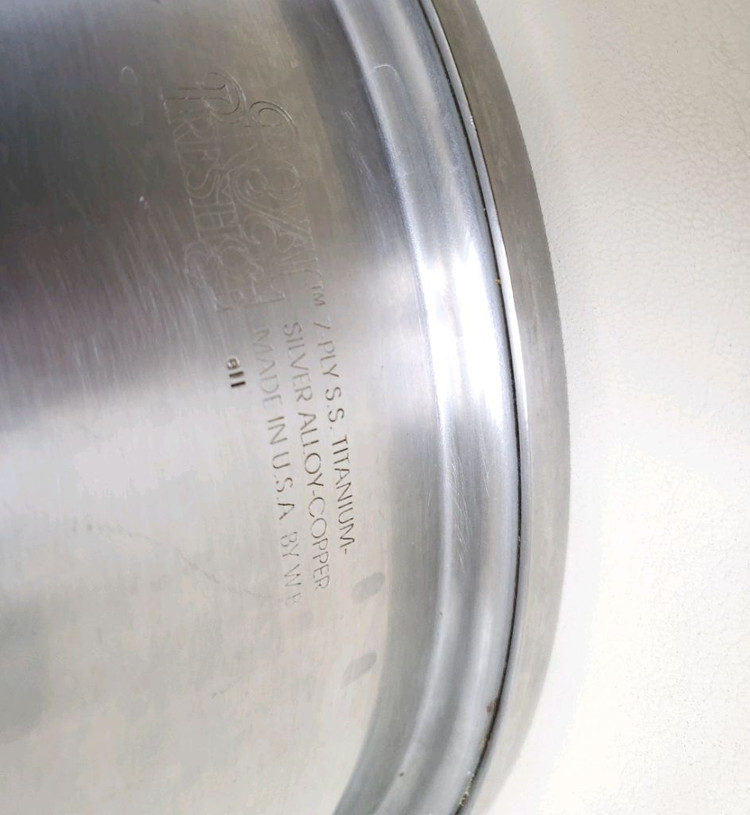 Royal Prestige 통7중 티타늄스텐 코퍼냄비&프라이팬 세트--4