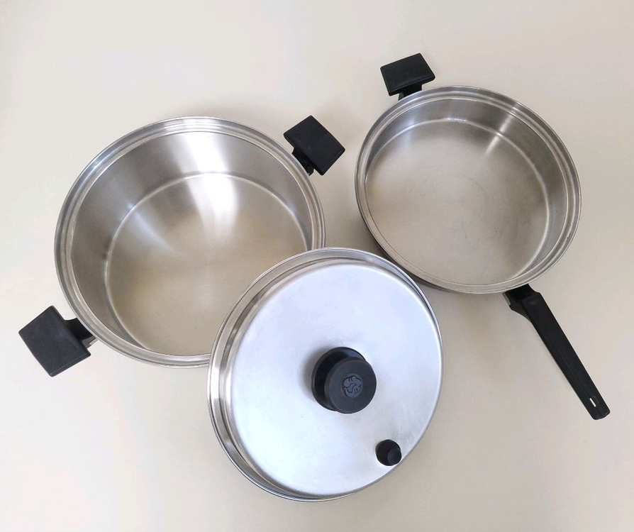 Royal Prestige 통7중 티타늄스텐 코퍼냄비&프라이팬 세트--6