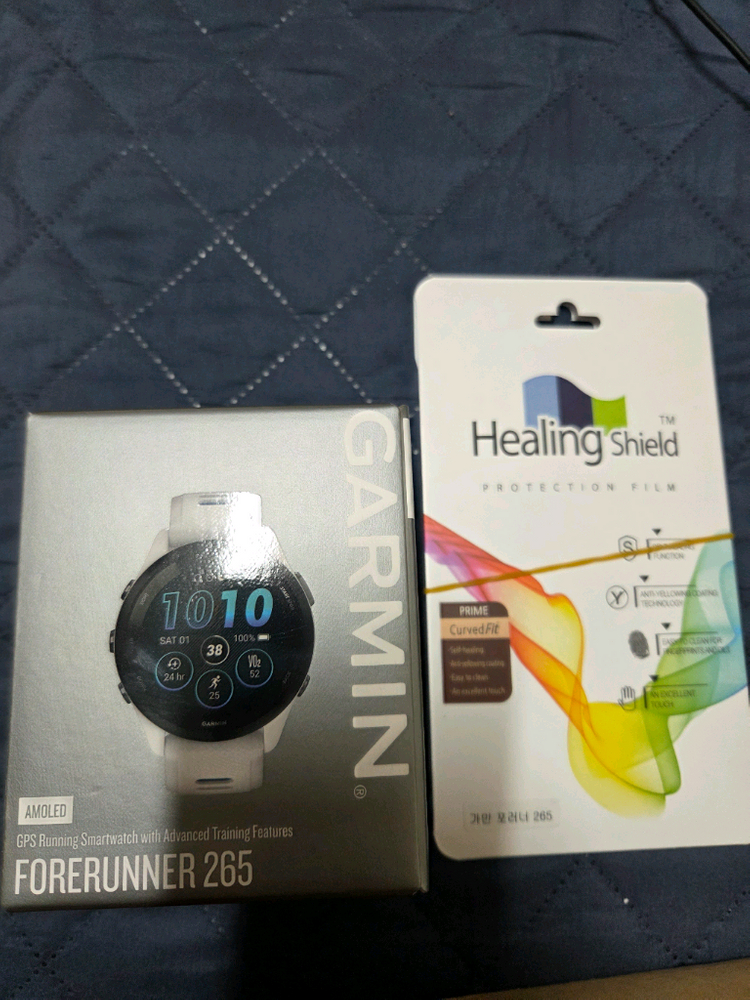 가민 포러너265 블랙 화이트 새제품--1