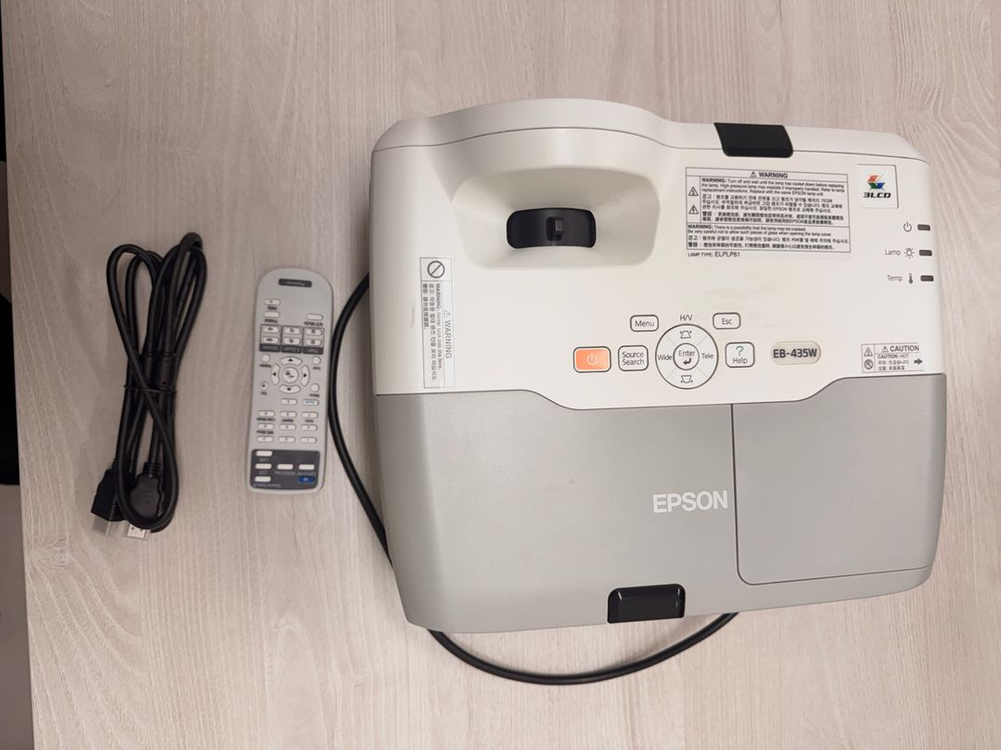 엡손 EB-435W 빔프로젝터 이미지