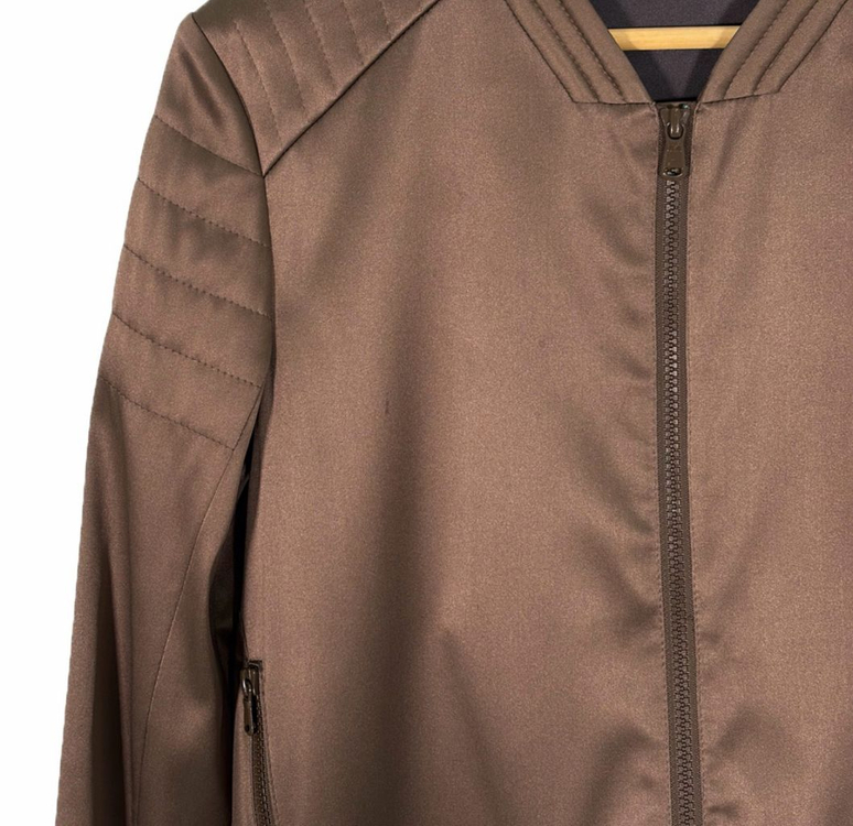 44] 브루넬로 쿠치넬리 여성 블루종 봄버 자켓 브라운--3