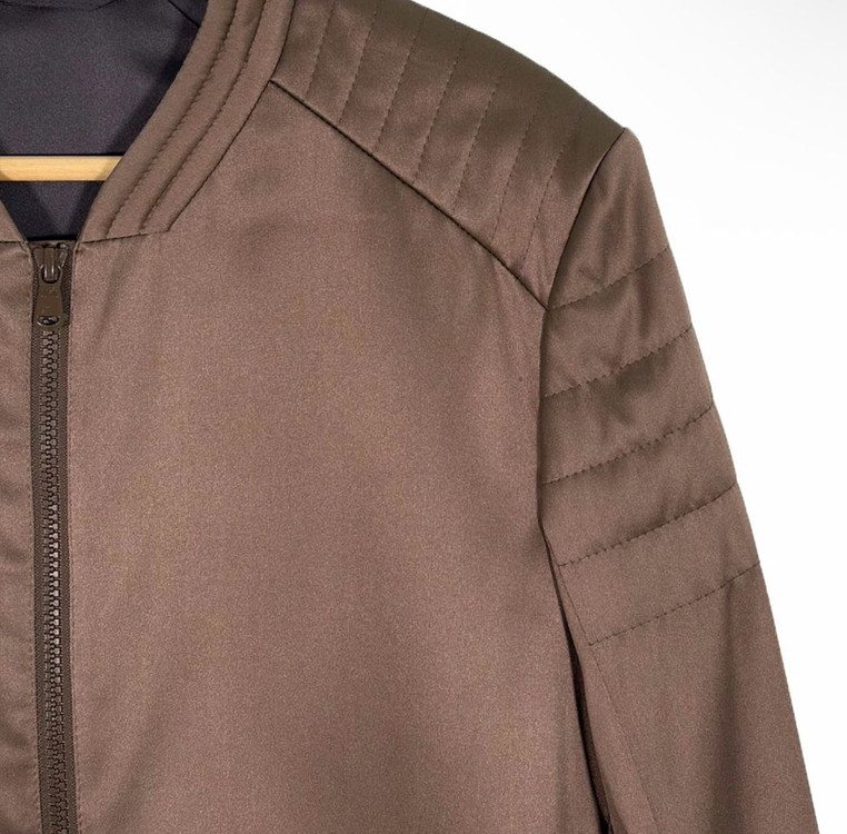 44] 브루넬로 쿠치넬리 여성 블루종 봄버 자켓 브라운--4