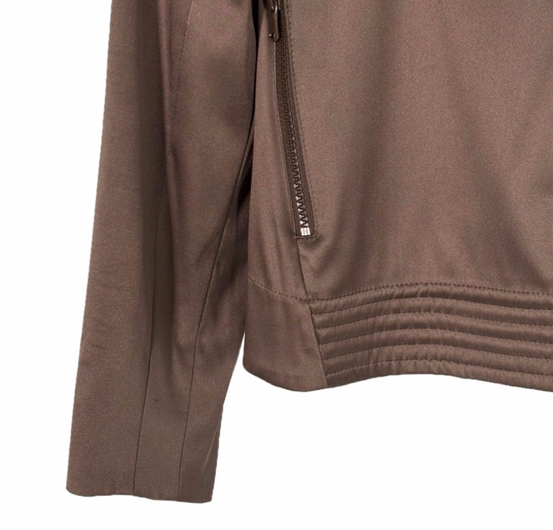 44] 브루넬로 쿠치넬리 여성 블루종 봄버 자켓 브라운--5