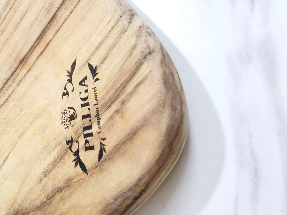 필리가 캄포 나무 도마 (대사이즈)--4