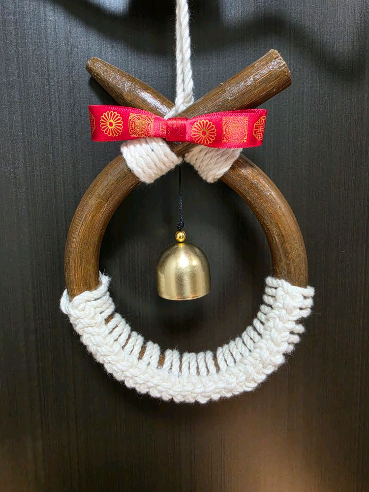 손뜨개 액막이 명태 도어벨 핸드메이드 (계좌거래)--2