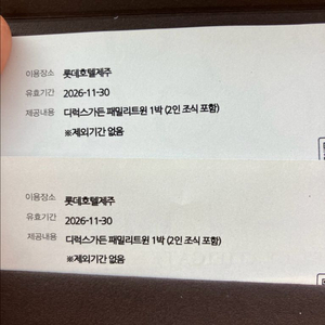 롯데호텔 제주 성수기가능