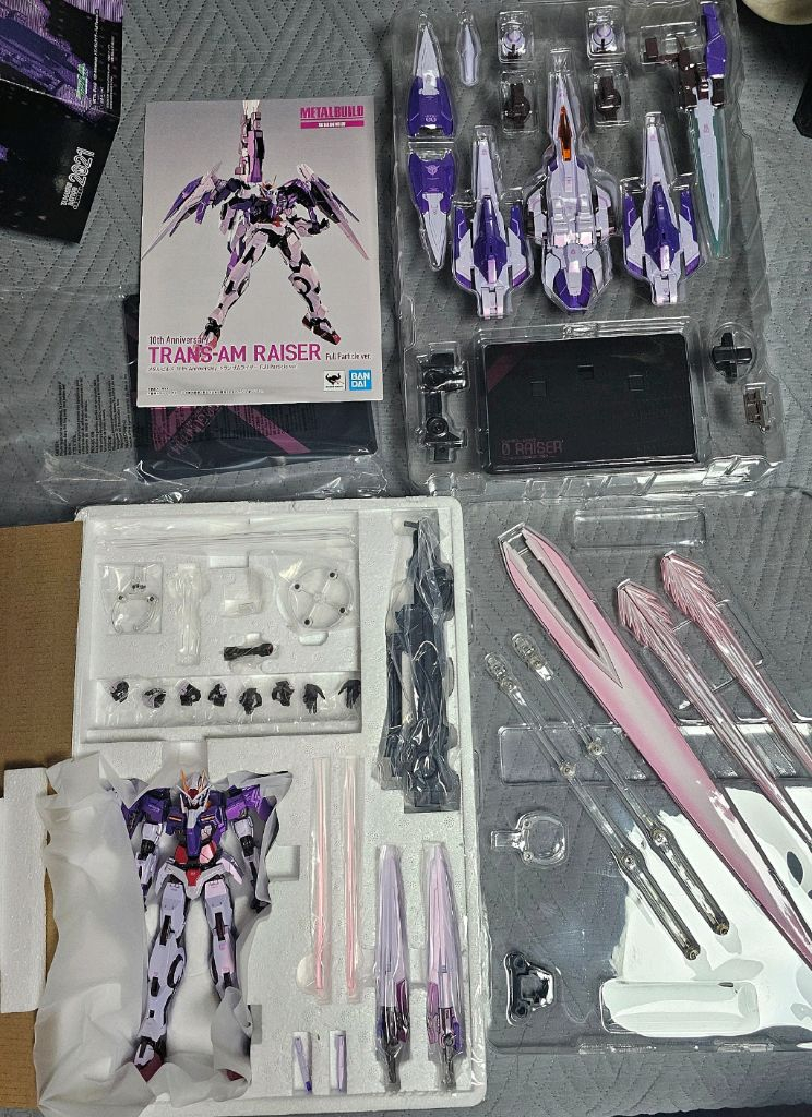 메탈빌드 더블오라이저 건담 풀파티클 트란잠--1