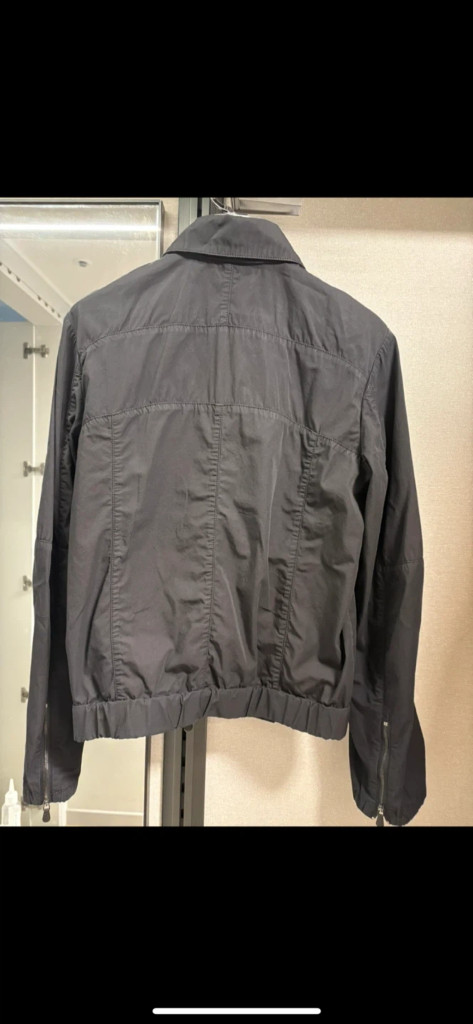 보테가 베네타 블랙 블루종 자켓(여성용)--4