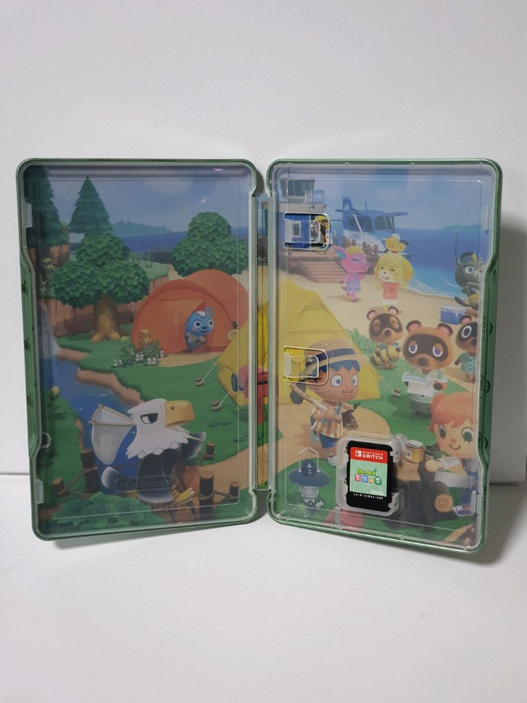 닌텐도스위치 모여봐요 동물의숲 스틸북 에디션 이미지