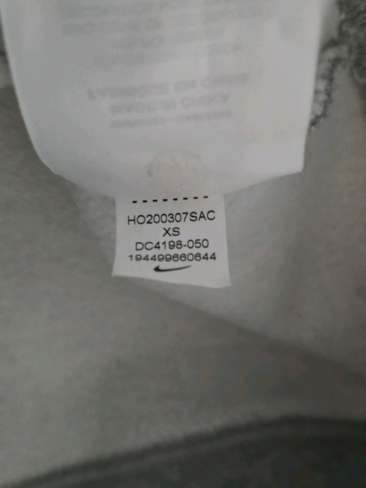 스투시 x 나이키 NRG 그레이 크루넥 (100사이즈정도) 공용--4