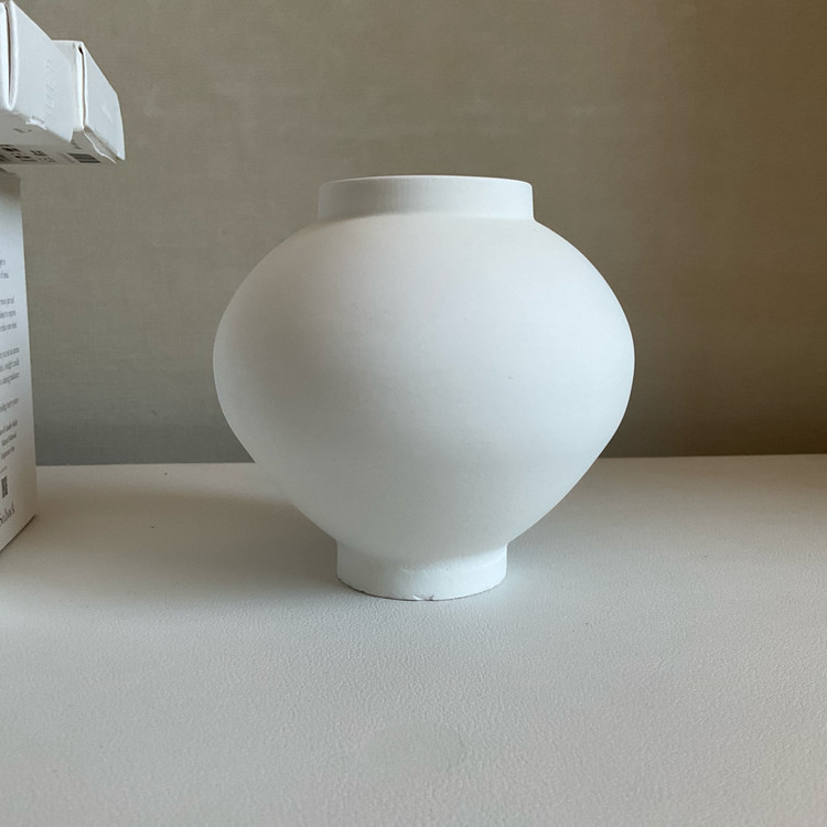 소백 달항아리 명상 오브제 인센스홀더 식물성향초 디퓨저--3